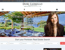 Tablet Screenshot of penticton-realestate.com